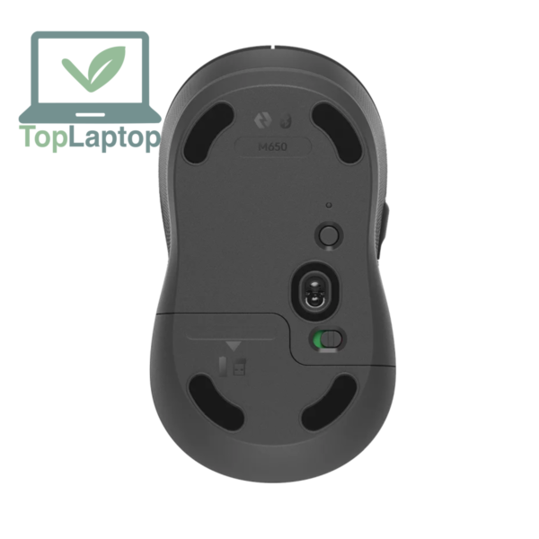Logitech Muis M650 onderaanzicht