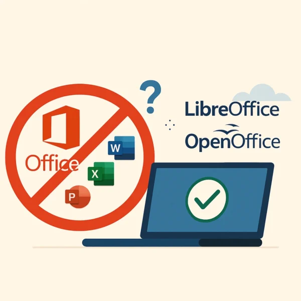 Vraagteken bij verschillende Office Suites