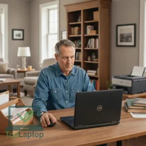 Dell Latitude 5590 Laptop in gebruik