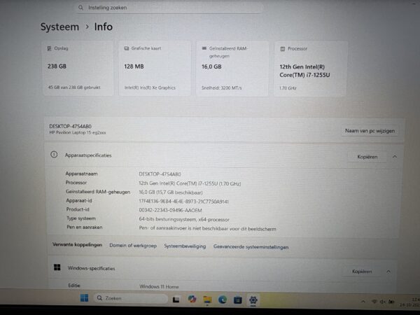 HP Pavilion 15-eg2980nd laptop