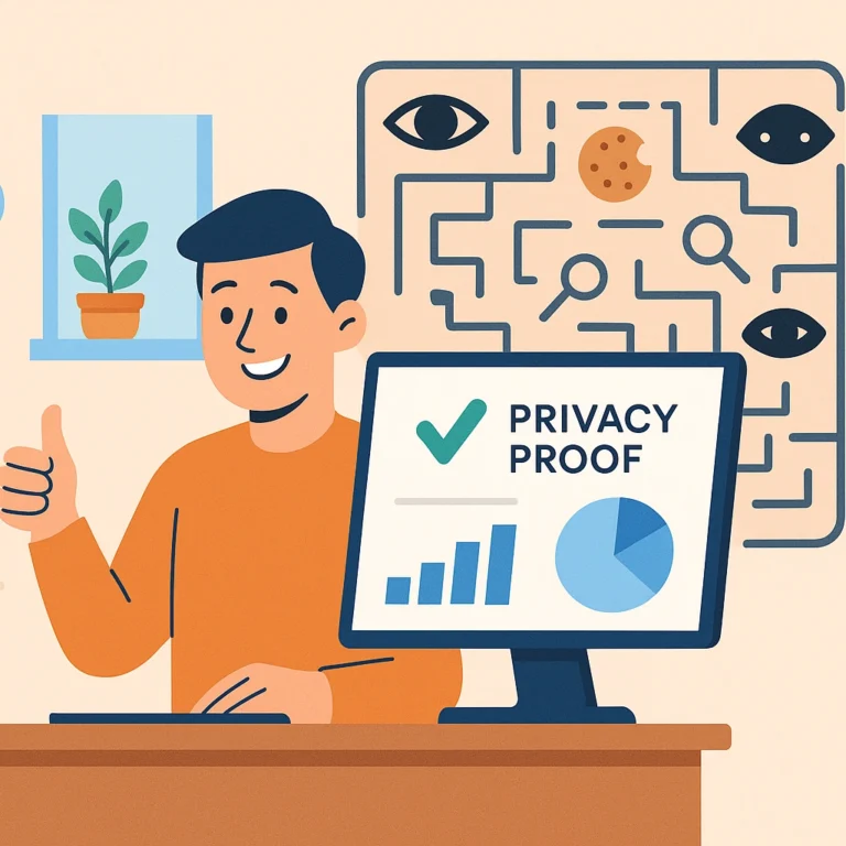 Privacy proof scherm